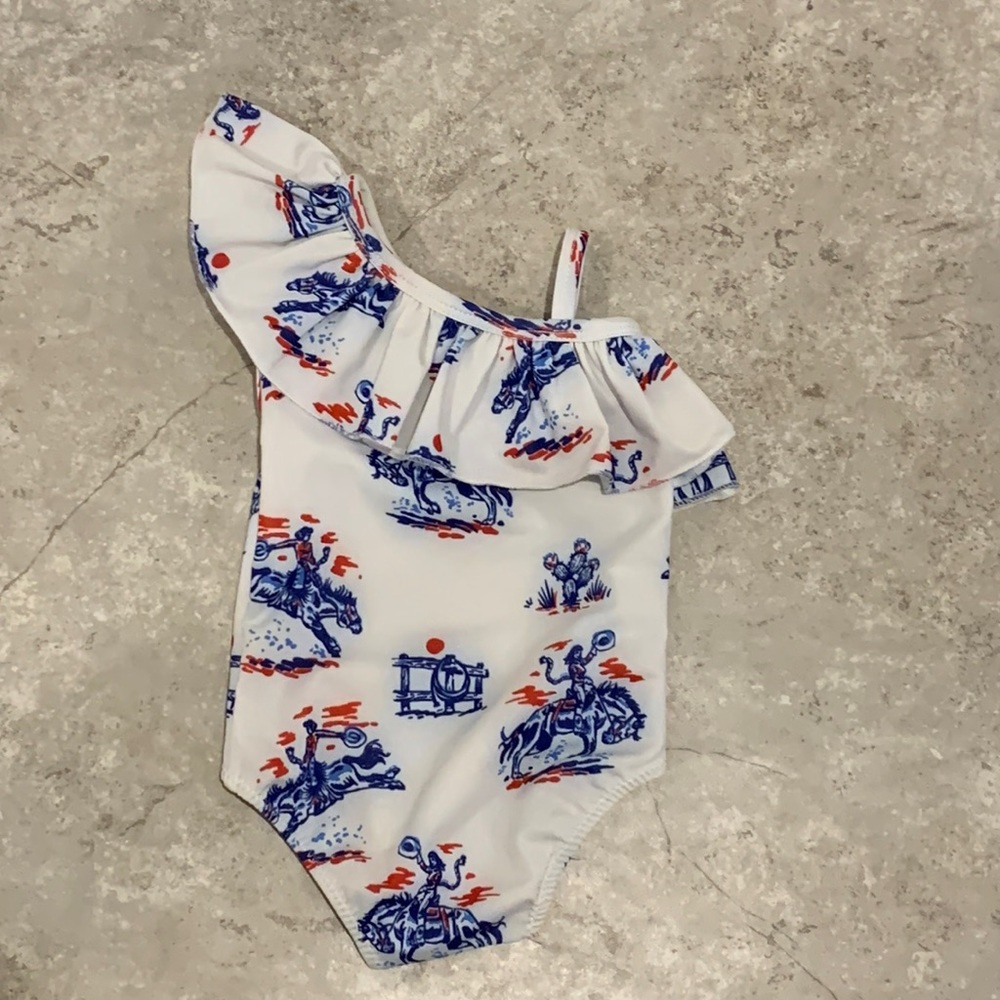 Western American Cowgirl Bathing Suit